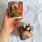 DUO DE MUGS : "Fleurs tropicales"