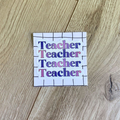 Stickers "Teacher"